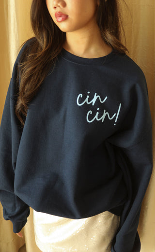 friday + saturday: cheers girls sweatshirt