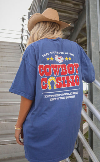 charlie southern: cowboy casino t shirt