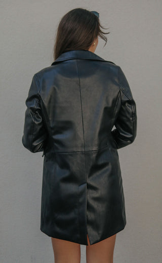 blank nyc: oversized leather blazer