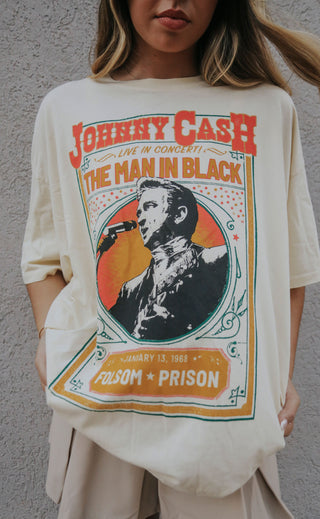 daydreamer: johnny cash live in concert one size tee