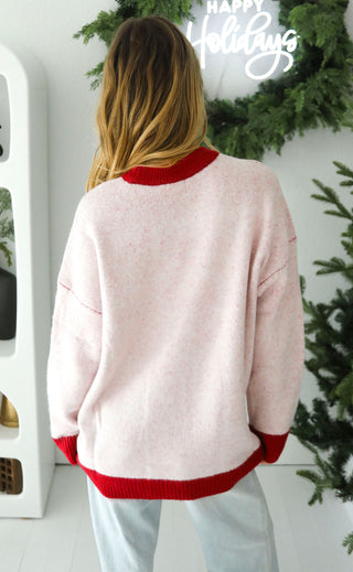 show me your mumu: classic crewneck sweater - merry