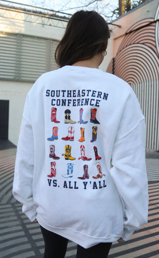 charlie southern: sec boot sweatshirt