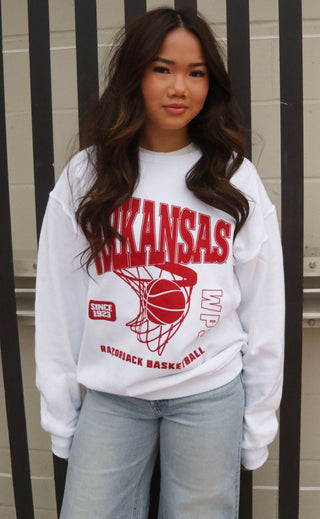 charlie southern: arkansas basketball sweatshirt