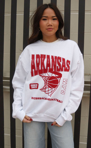 charlie southern: arkansas basketball sweatshirt