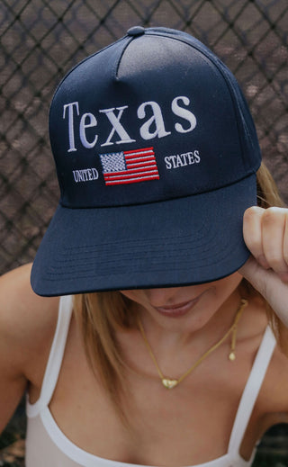 charlie southern: tx flag trucker hat