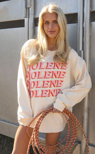 charlie southern: jolene corded sweatshirt