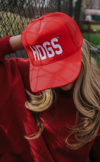 charlie southern: hogs trucker hat