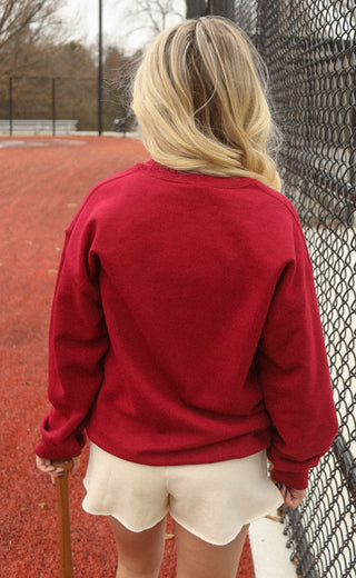 charlie southern: vault razorback baseball sweatshirt