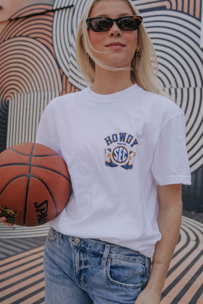 charlie southern: sec boots t shirt