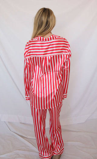 show me your mumu: classic pj set - peppermint stripe