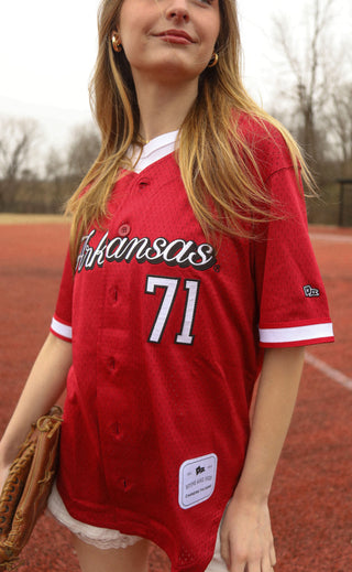 arkansas baseball jersey