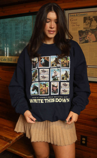 charlie southern: write this down sweatshirt