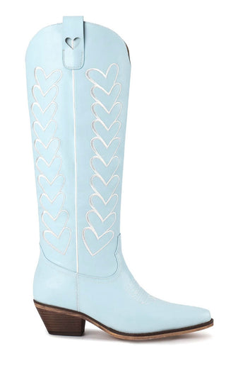 marfa boots: the maybelle - baby blue