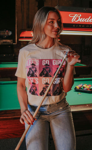 charlie southern: let's go girls t shirt