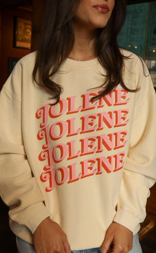 charlie southern: jolene corded sweatshirt