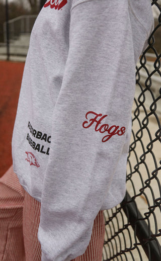 charlie southern: arkansas script sweatshirt