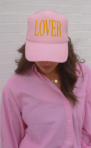 friday + saturday: lover trucker hat