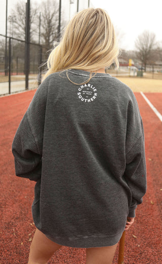 charlie southern: baseball season campus crew sweatshirt