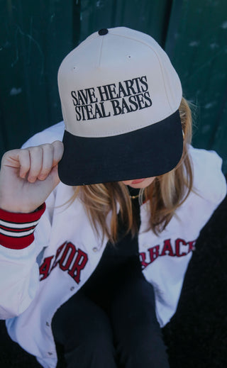 charlie southern: save hearts steal bases trucker hat