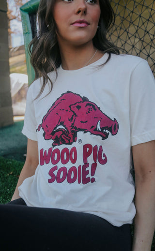charlie southern: woo pig sooie vault t shirt