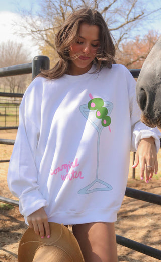 charlie southern: cowgirl water sweatshirt