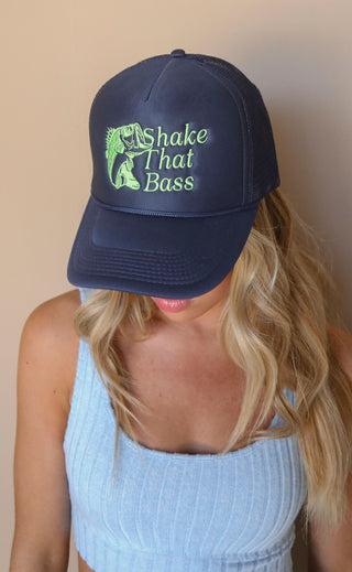 charlie southern: shake that bass trucker hat - navy
