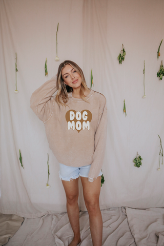 friday + saturday: dog mom heart cord
