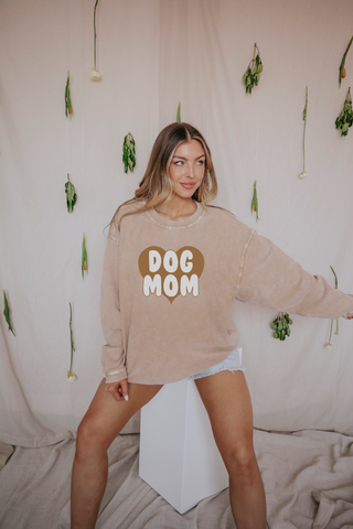 friday + saturday: dog mom heart cord