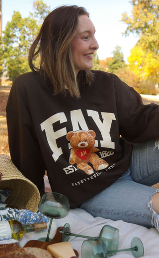 charlie southern: fay teddy sweatshirt