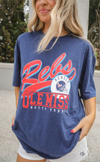 charlie southern: rebs script t shirt