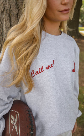 charlie southern: call me crewneck sweatshirt