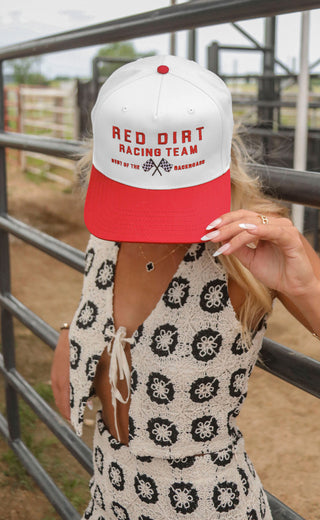 charlie southern: red dirt racing trucker hat