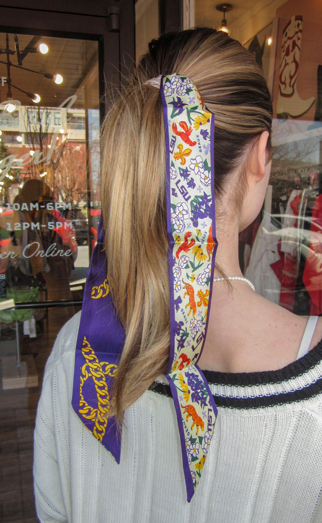 lsu twilly scarf – Riffraff