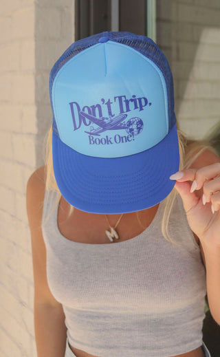friday + saturday: don't trip trucker hat