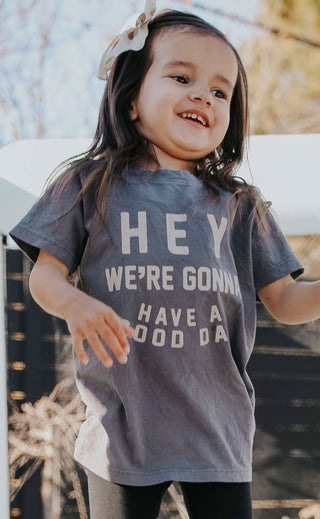 charlie southern: have a good day kids t shirt