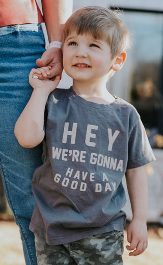 charlie southern: have a good day kids t shirt