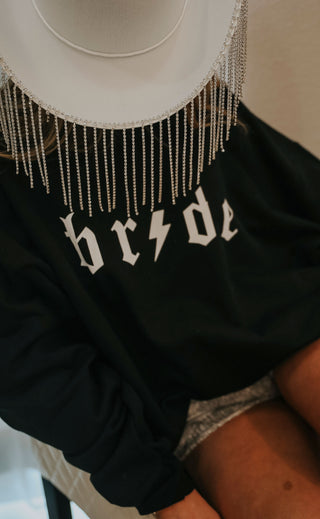 friday + saturday: cool bride sweatshirt