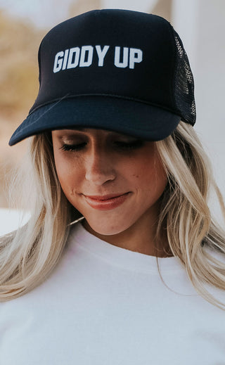 charlie southern: giddy up trucker hat