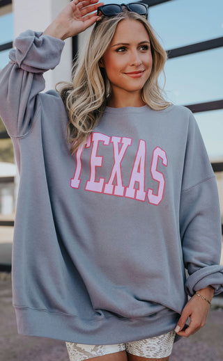 charlie southern: spring state sweatshirt - texas