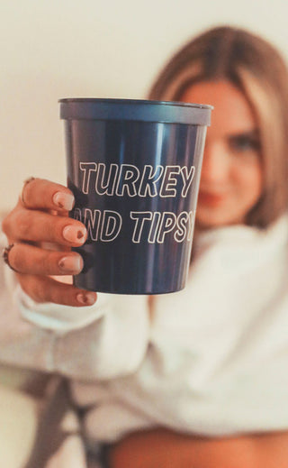 charlie southern: turkey and tipsy plastic cup