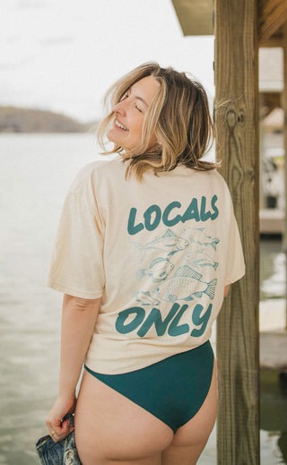 jo johnson: locals only t shirt