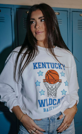 charlie southern: kentucky wildcats basketball corded sweatshirt