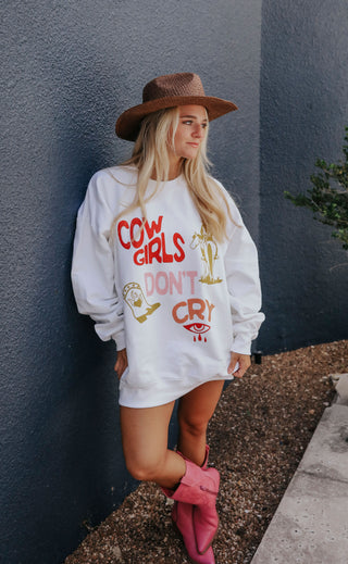 charlie southern: cowgirls don't cry sweatshirt