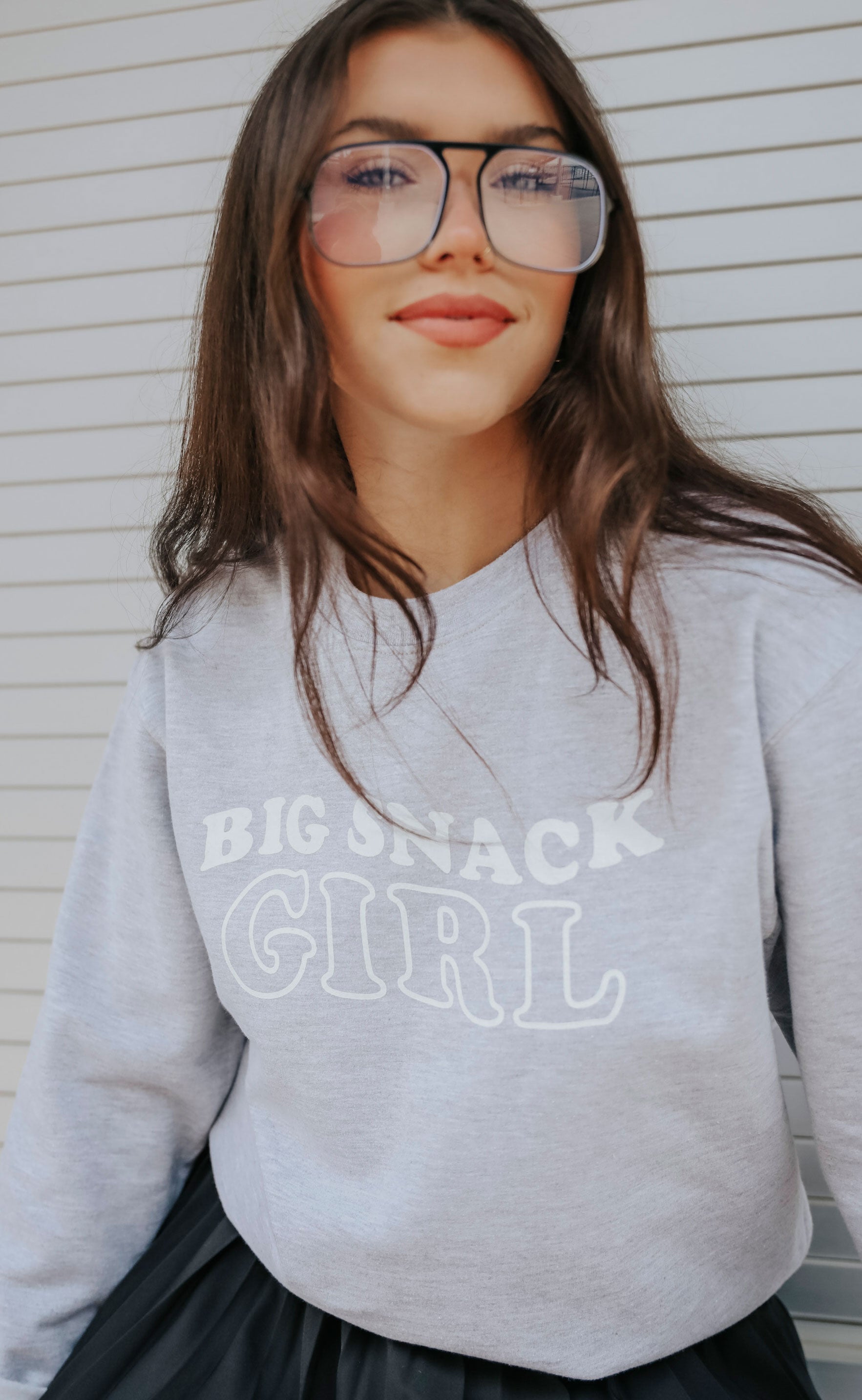 friday saturday big snack girl sweatshirt