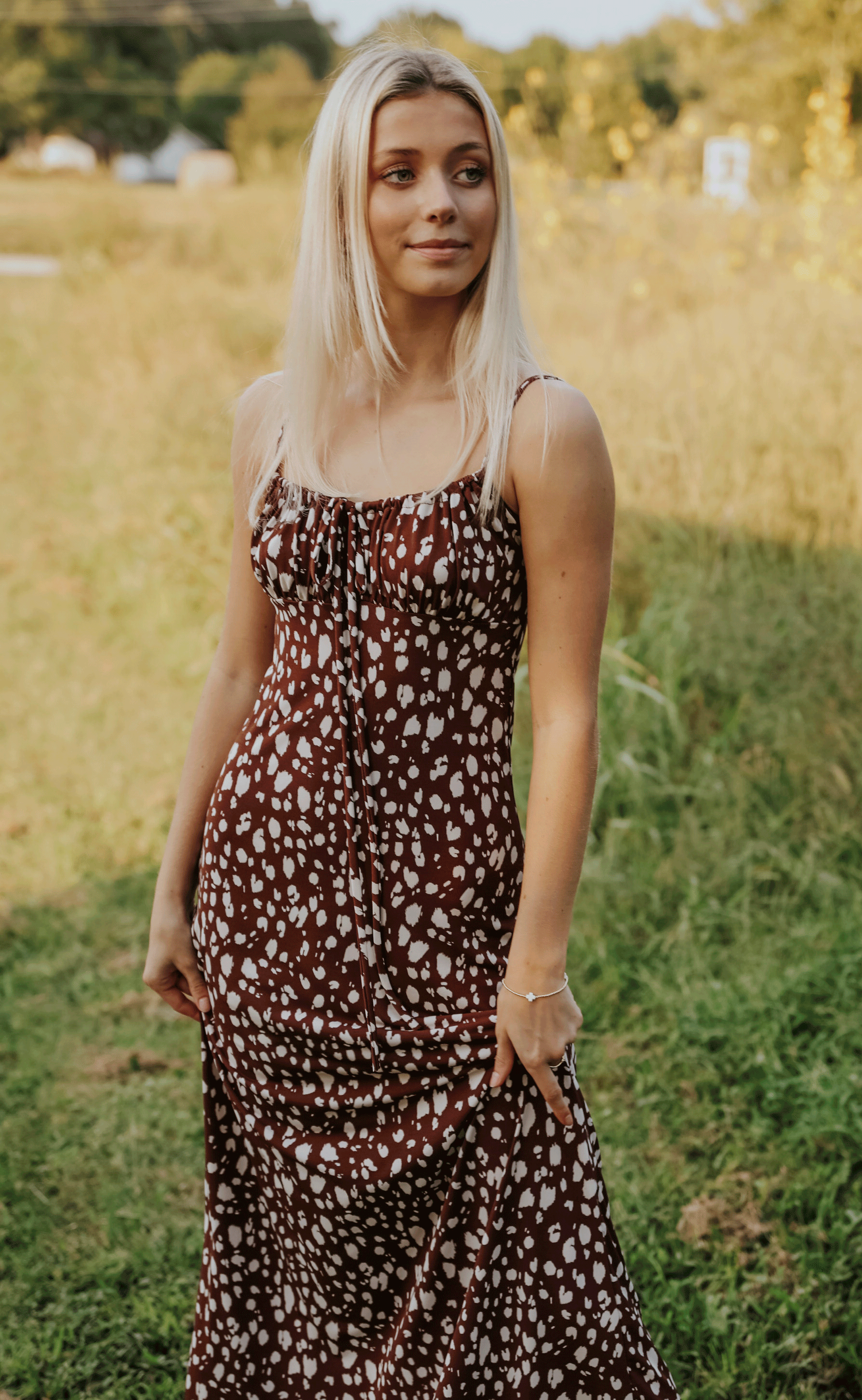 go crazy midi dress Riffraff