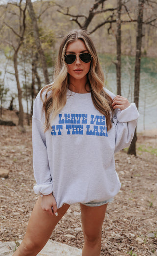 charlie southern: leave me at the lake sweatshirt