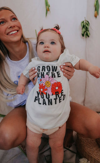 charlie southern: grow where you're planted toddler tee
