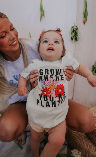 charlie southern: grow where you're planted toddler tee