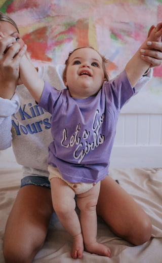 charlie southern: let's go girls toddler tee