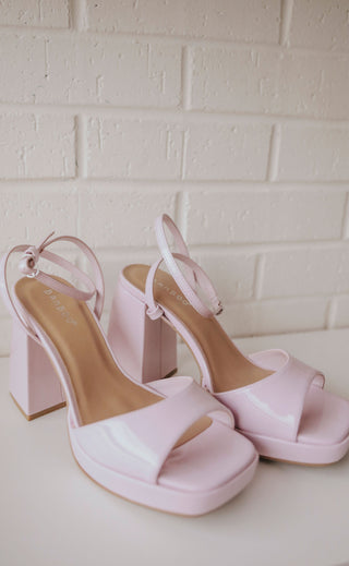 lucky me heels - lilac